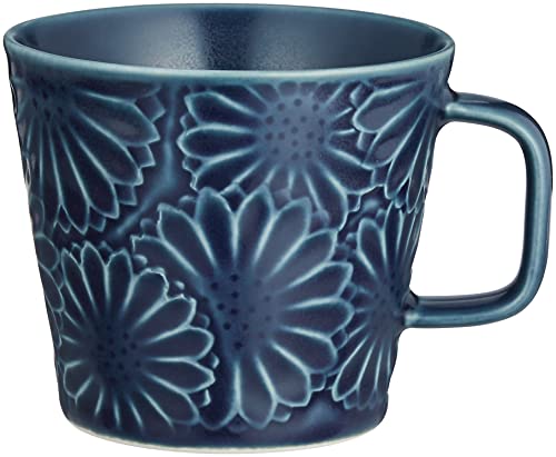 波佐見焼 マグカップ コップ 約210ml マリーゴールド デニムブルー 日本製 323090231