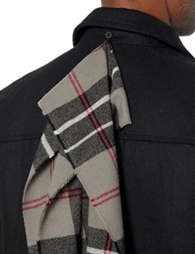 Image of Dockers Men's Weston Wool Blend Coat With Scarf (Regular and Big & Tall)
