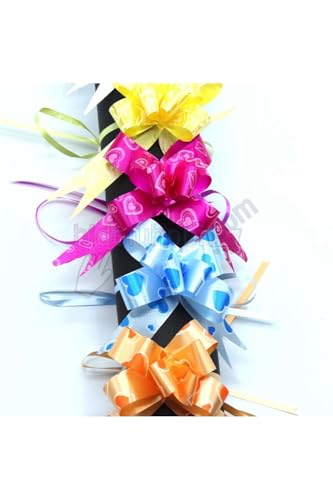 Paket Süsü Pratik Fiyonk, 10'lu, 35 Cm, Fuşya