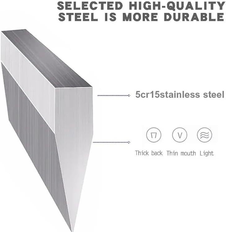 Meat Cleaver,Cleaver Knife 8 Inch Stainless Steel Knife Meat Fish Slicing Vegetables CutterSharp Cleaver Knife Butcher Chopping Kitchen Knives, LAMAJIGA5844