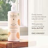 Babo Botanicals fragrance free 2 in 1 baby shampoo and wash shea butter, photo 2