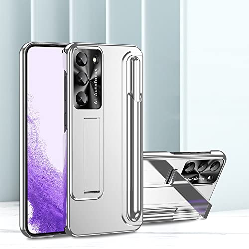 Funda Silver para Samsung S23 Plus con S Pen y Soporte Integrado