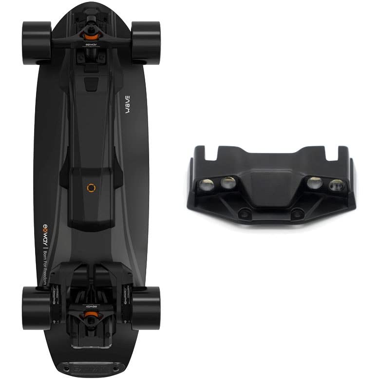 Exway, E Board, Skateboard, Electric Longboard, Wave Riot, Black