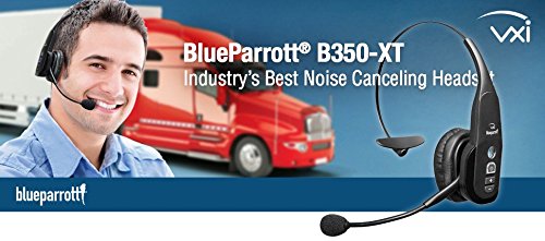 VXi BlueParrott B350-XT 95% Noise Canceling Bluetooth Headset (Renewed)
