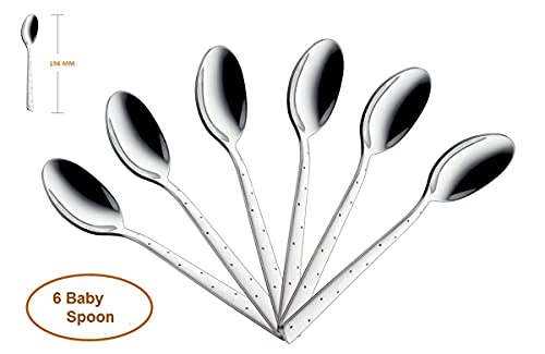 Image of SHAPES Feast Premium Silver Stainless Steel Cutlery Set - 24 Pieces | Rust-Resistant, Dishwasher Safe, Elegant Design | Ideal for Home and Restaurant Use, Perfect for Family Meals with Stand