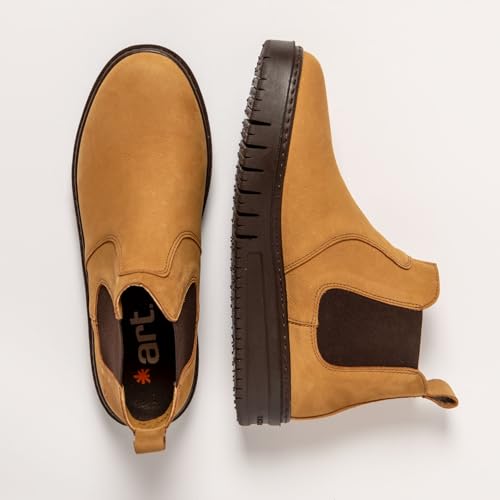 Art Unisex. 1178911F3003_024 Botines De Piel 1789 Belleville Amarillo (40), Plano, Ninguno, Casual - 4