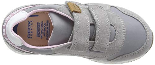 Geox B Alben Girl C, Sneakers Bambine e ragazze