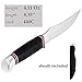 Grand Way Hunting Knife - Survival Fixed Blade Knives - Hunter Bushcraft Bowie Knofe for Men - Small Wood Handle Knife with Sheath - Best for Hunting Camping Fishing FB 604