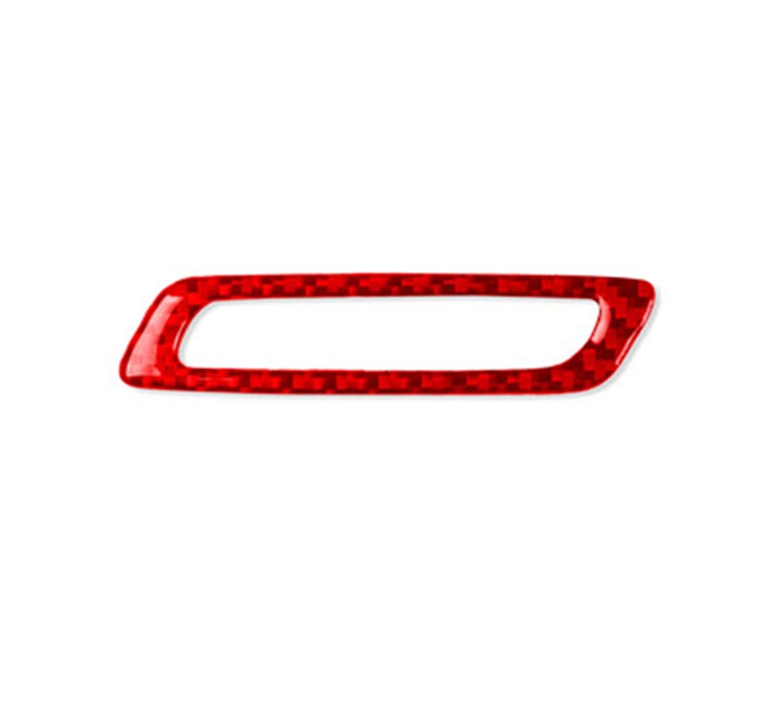 Car Interior Accessories Modification Memory Seat Button Trim Decal Sticker for Cadillac ATS 2013-2019 Sedan Anti-dust(Rosso)