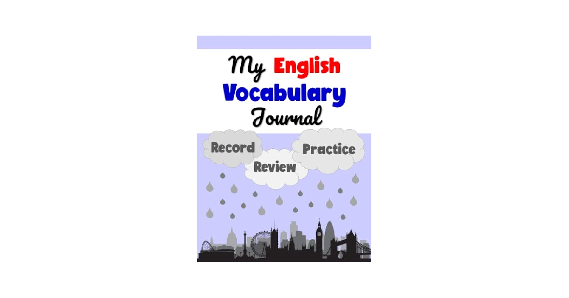 語学・辞書・学習参考書 Vocabulary GRIT2500+Vocabulary PLUS1300 My English Vocabulary Journal: Notebook to Fill for