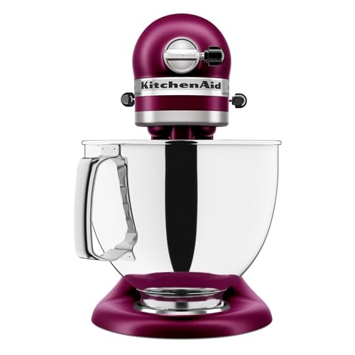 Image of KitchenAid Artisan Series 5 Quart Tilt-Head Stand Mixer with Pouring Shield, KSM150PS, Beetroot