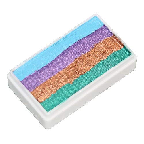 TAG Body ArtFace Paint Custom 1-Stroke Split Cake - Pavo Real (30g)