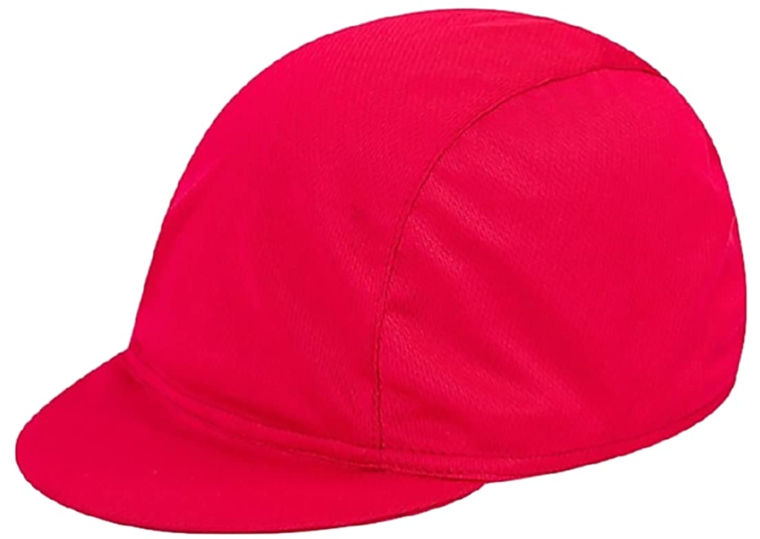 4Sold Men's Bicycle-Red Cycling Under Helmet Skull Cap Cycling Hat Accessories Bicycle Cap Red