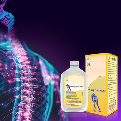 Image of ORTHODOC Pravahi Kwath Ayurvedic Joint Care Liquid | Shallaki, Hadjod, Nirgundi, Haldi, Rasna, Aloe Vera & Malkangni (1000ml)