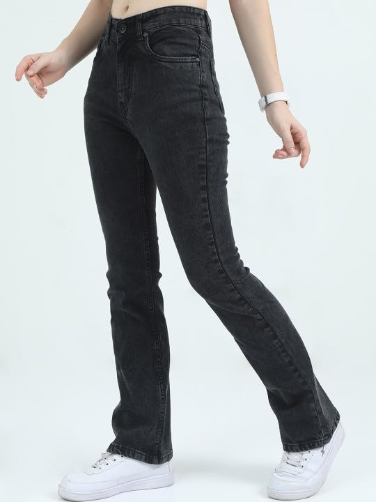 Image of Women's Bootcut High Rise Regular Length Denim Jeans