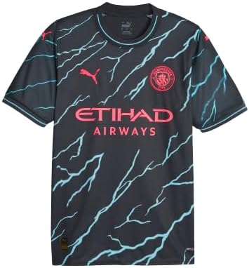 PUMA Camisa masculina de futebol Manchester City 23/24 Terceira