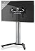Produktbild TV Standfuß 26-70 Zoll | VESA bis max. 600x400 | Fernseh Ständer aus Alu | TV Ständer Maße ca. H. 125 x B. 90 x T. 72 cm | Fernsehstand Stadino Mini