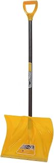 Garant APM18KDR Alpine 18-Inch Poly Blade Snow Shovel with Steel Wear Strip - Durable Shovel Scraper