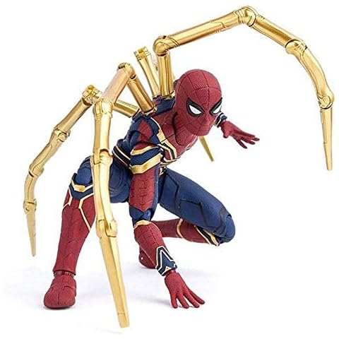 Kid's Toy Avengers 3 Infinite War SHF Iron Spiderman 15 cm Spiderman Cover