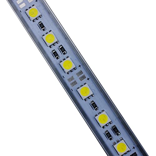 Tira rígida LED 5050, 36 LEDs, blanco día, 50 cm miniatura 3