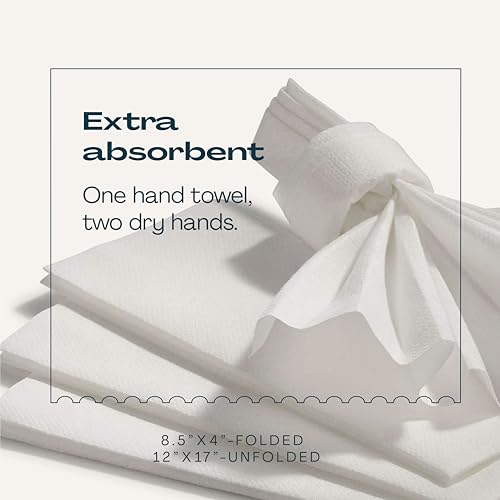 Image of 400-Pack Disposable Guest Towel Paper Napkin - Disposable Cloth-Like Guest Towels - Soft And Absorbent Tissue Paper For Kitchen, Bathroom, Party, Wedding, Or Event