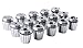 Accusize Industrial Tools - 15 Pc ER40 Precision Collet Set with R8 Bridgeport Shank Holder & Wrench, High Accuracy Tooling for Milling & Drilling, in Fitted Box, 0223-0984