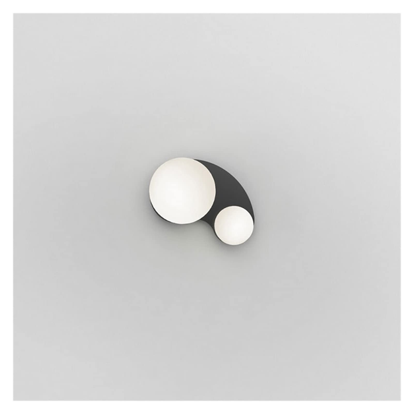 VDOQTLJT Wall lamp Lamp Minimalist Corridor Aisle Designer - Bedroom Study Background Simple Household 's Small Sconce(Cblacksection,Warmlight)