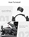 KEMIMOTO Motorcycle Saddlebags Leather Side Bags 12L Compatible with Sportster 883 1200 Softail Low Rider S Cruiser Dyna V-star Shadow Vulcan Rebel