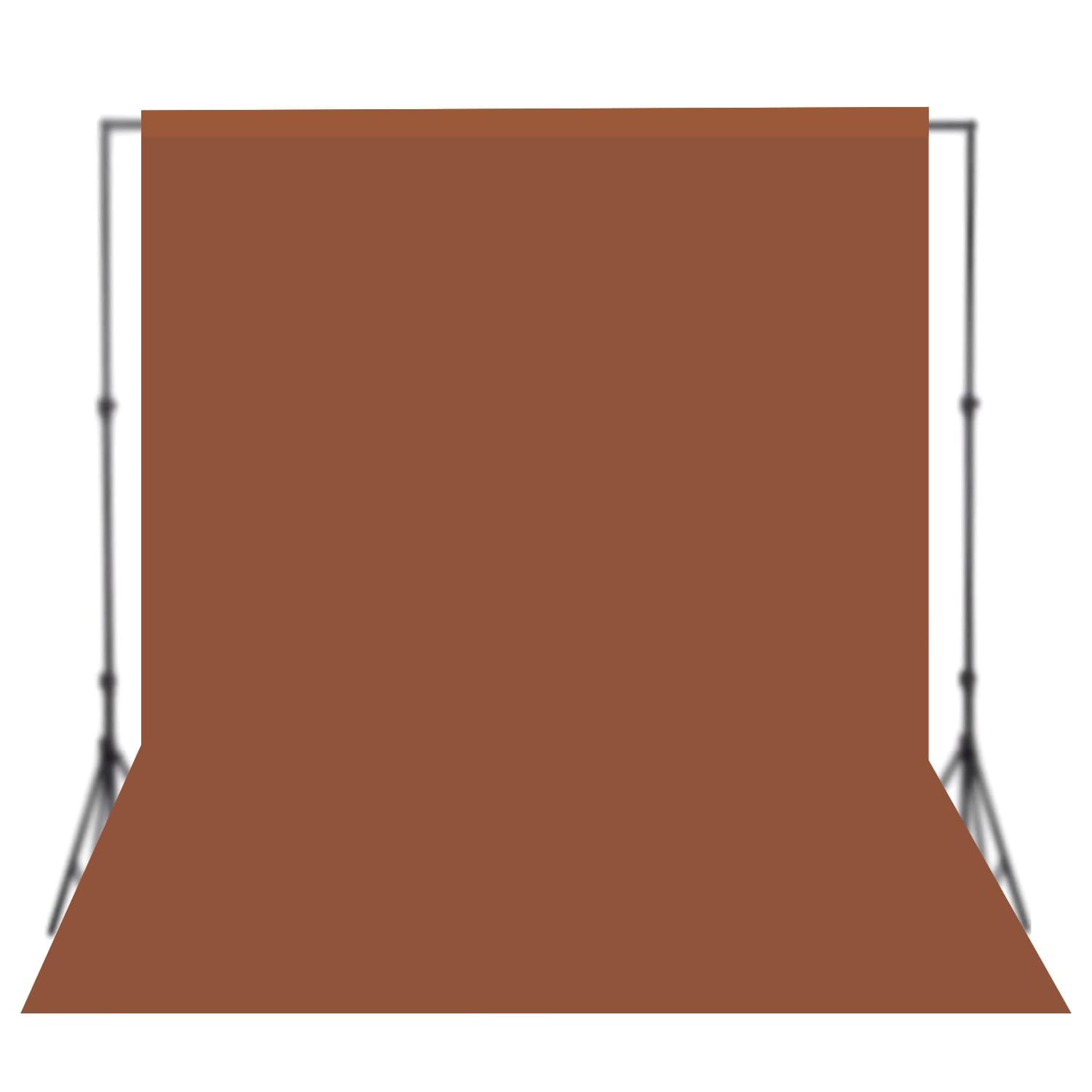 HomeArt Wrinkle-Free Screen Backdrop Background Curtain for Product Photography, Photoshoot, Video Production, YouTube Live Streaming, VFX Editing, Instagram Reels (8 x 14 Feet, Brown)-image-5