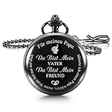 🎁 LIFERUNG: 1x Taschenuhr (mit Geschenkbox und 