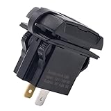 YOSADIER Motorrad Auto Boot USB mit Voltmeter USB Ladeports Feuerfestes Geeignet für GPS Navigation...