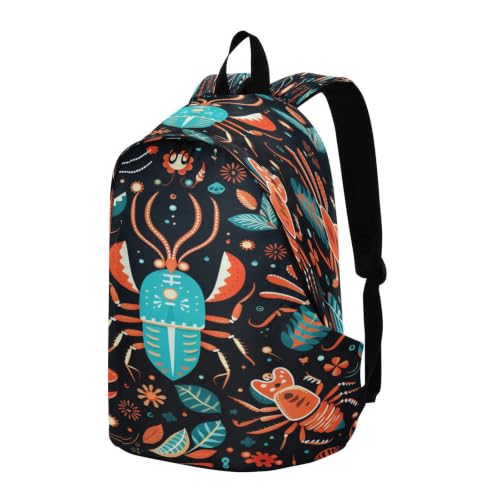 Sac à dos homard noir léger et ergonomique avec compartiment ordinateur - 2