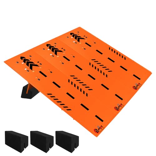 RC Car Jumping Ramp w/Foam Base for 1/12 1/14 1/16 1/18 1/24 Scale Car