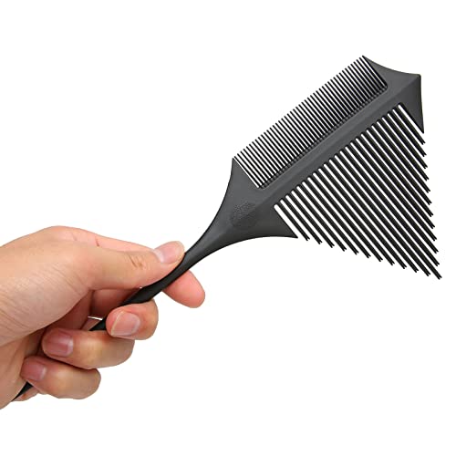Hair Dyeing Highlighting Comb for Balayage Professional Weaving Sectioning Tail Comb