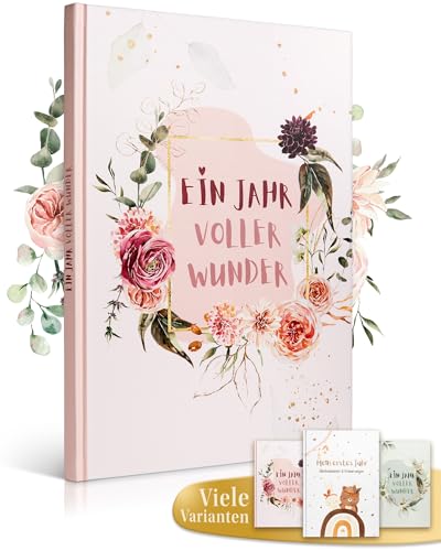 EULENTALER® Das Babytagebuch I Von Pädagogen gestaltet I Mit handgemalten...