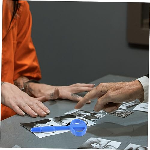 Image of Healifty Safety Writing Pen Anti-Swallowing Signature Pen for Prison Use Flexible Rubber Grip Retractable Tip Portable Multi-Use Writing Tool 5.70 in