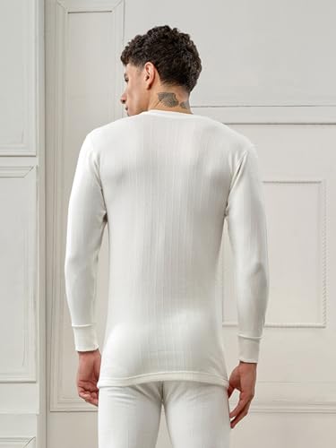 Image of Lux Inferno Men's V - Neck Thermal Vest | Full Sleeves | Regular Fit | Pack of 2|