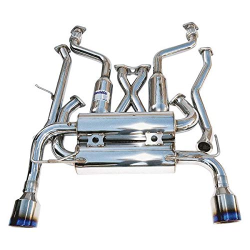 Invidia Hs09N7Zgid Gemini Cat-Back Exhaust System With Titanium Rolled Tip For Nissan 370Z #TOP2