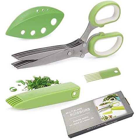 Feliciay Juego de Tijeras Gourmet para Hierbas y Multiusos Cover