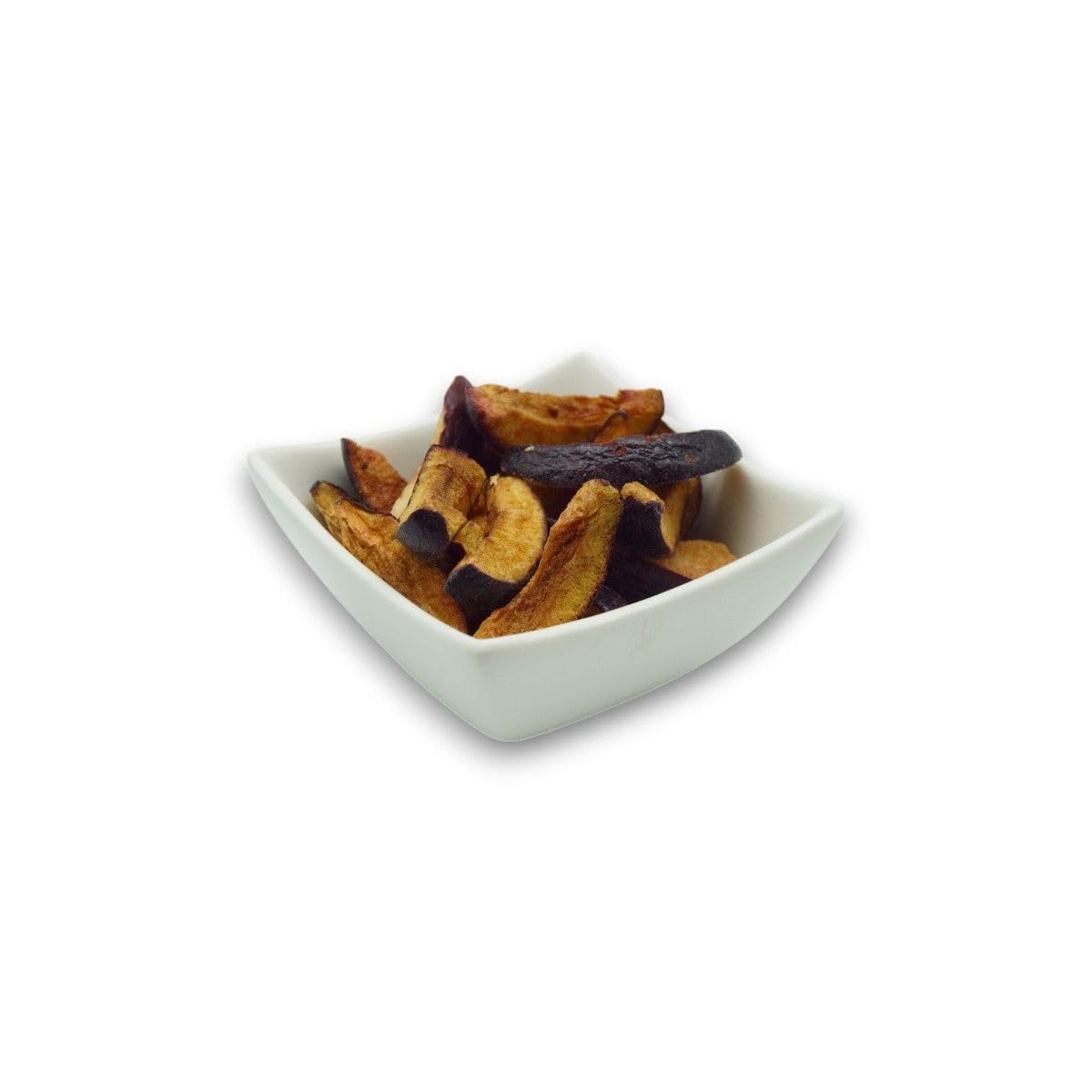 Müsli Mühle Bio Pflaumen-Spalten gefriergetrocknet, Trockenfrüchte, 1000g | 100 % Trockenfrucht ohne Zuckerzusatz & fettarm, ideal für Müsli, Smoothies, Joghurt & als Snack, Steinobst