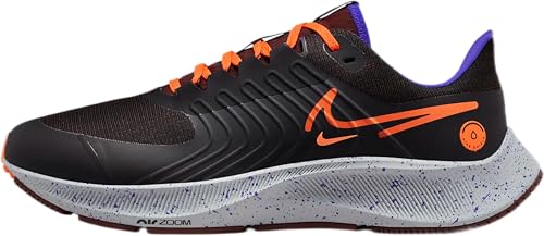 Nike Air Zoom Pegasus 38 Shield für Herren, Schwarz Orange 003, 44 EU