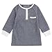 CozeeME Toddler Boys Modal Layette Henley T-Shirt and Pants Play Set Outfit Black/White Stripes 3T