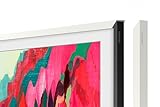 Samsung 65-inch The Frame Customizable Bezel Modern White (VG-SCFA65WTBZA, 2021 Model)