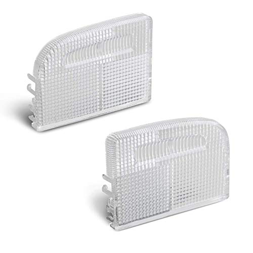 Image of Interior Dome Light Cover Roof Map Light Lens 34401-SDA-A21 34402-SDA-A21 Right Left Side Compatible with Honda Accord Hybrid Civic Element Odyssey Pilot Ridgeline with Sunroof Only