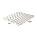 ZINUS Compack Fabric Covered Wood Slats, Bunkie Board, Box Spring Replacement, Queen