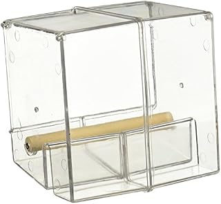 Creative Foraging Systems Seed Corral No Mess Pet Feeder, Keeps Cage Cleaner