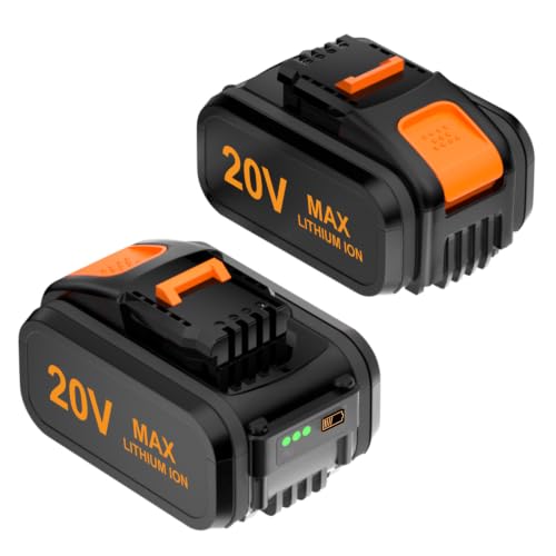 ZEYXINH 2 Stück 20V 5000mAh Akku kompatibel mit...