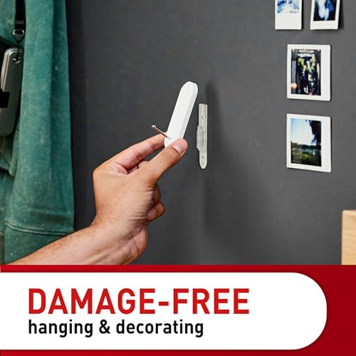 Command Large Wire Hooks, Holds up to 5 lb, 4 Hooks and 8 Strips, Damage-Free Hanging Wall Hook with Adhesive Strips, No Tools Great for Hanging, Organization and Storage - Thumbnail 6