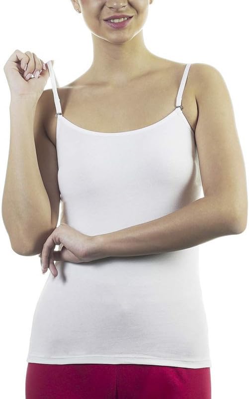 tw tee weavers Womens Cotton Camisole Slip with Adjustable Strap (Pack of 1)-picture-29
