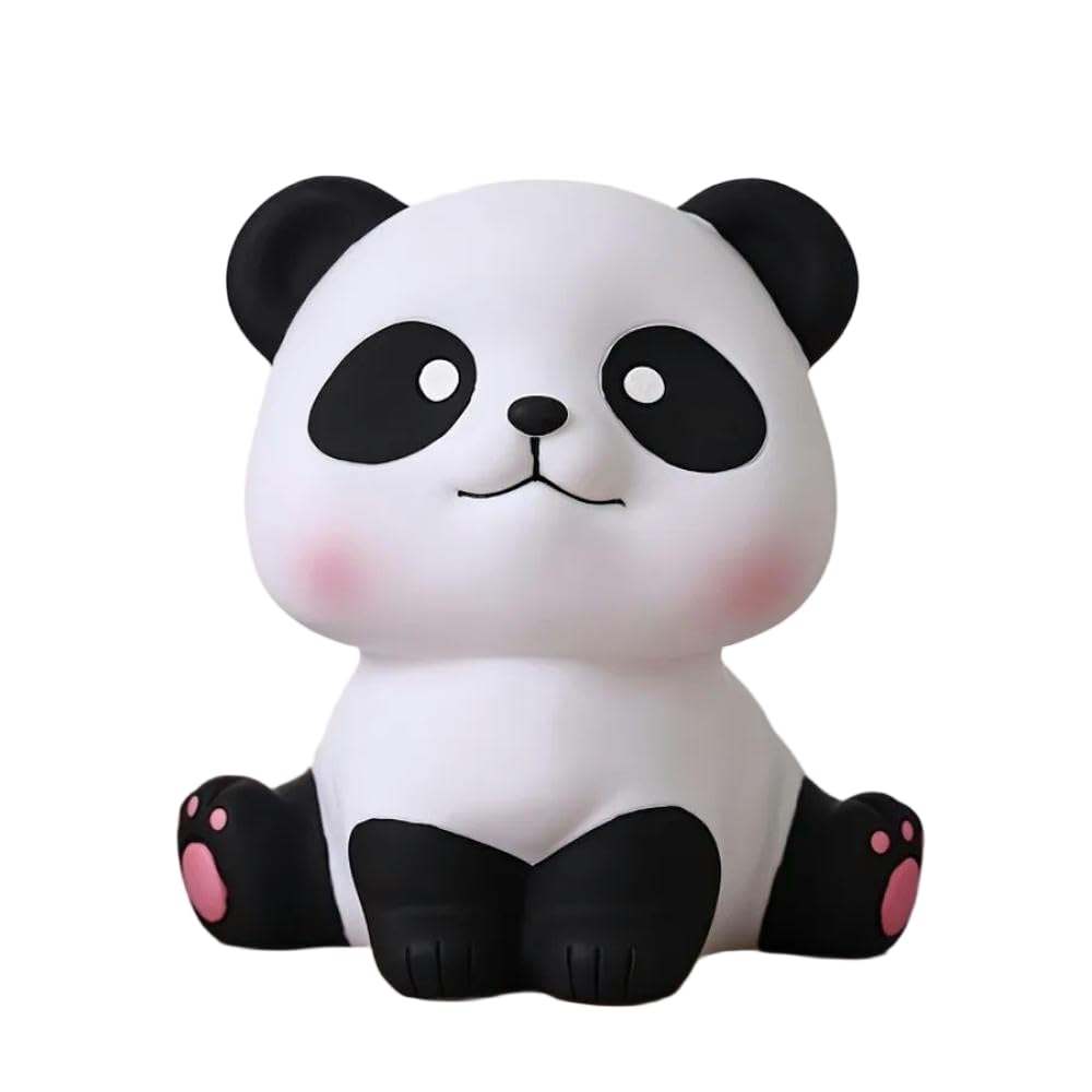 Tirelire panda incassable pour décoration de chambre de bébé et table de chevet
